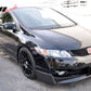 2009-2011 Honda Civic 2 Door P1 Style Unpainted Front Bumper Lip PU