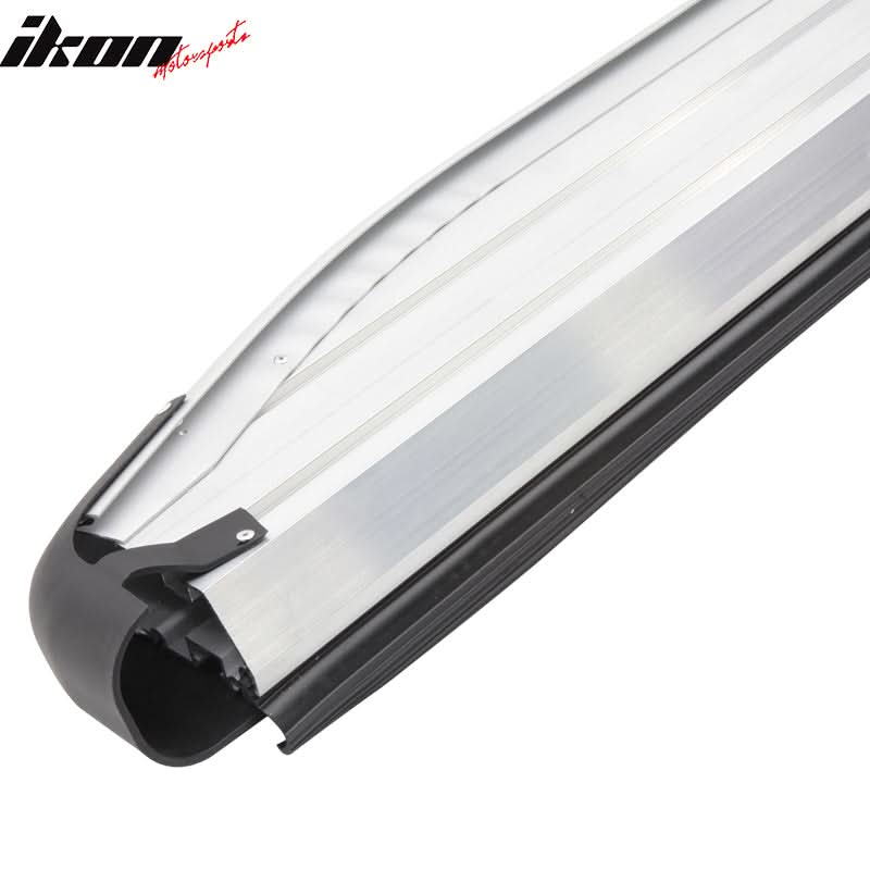 2009-2015 Honda Pilot Running Boards OE Style Black Silver Aluminum