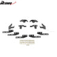 2009-2015 Honda Pilot Running Boards OE Style Black Silver Aluminum