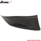 2009-2020 Nissan 370Z SS Style Unpainted Rear Bumper Lip Aprons PU