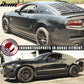 2010-2014 Mustang V6 V8 GT Bottom Line Black Side Skirts Splitter PP