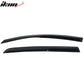 2010-2014 Volkswagen Golf MK6 Mugen Smoke/Tinted Window Visors Acrylic