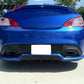 2010-2016 Hyundai Genesis Coupe Sport Rear Bumper Lip PU