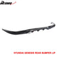 2010-2016 Hyundai Genesis Coupe Sport Rear Bumper Lip PU