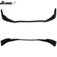 2011-2014 Acura TSX Unpainted Black Front Bumper Lip PU