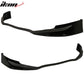 2011-2014 Acura TSX Unpainted Black Front Bumper Lip PU