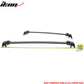 2011-2016 Jeep Compass OE Style Black Roof Rack Cross Bar ABS Aluminum