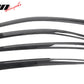 2011-2024 Dodge Charger Slim Smoke Tape On 4PCS Window Visors Acrylic