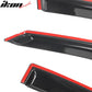 2011-2024 Dodge Charger Slim Smoke Tape On 4PCS Window Visors Acrylic