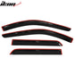 2011-2024 Dodge Durango Slim Style Smoke Tinted Window Visor Acrylic