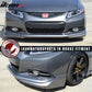 2012-2013 Honda Civic Coupe USDM MD Style Black Front Bumper Lip PU