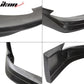 2012-2013 Honda Civic Coupe USDM MD Style Black Front Bumper Lip PU