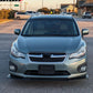 2012-2014 Subaru Impreza IKON V6 Style Unpainted Front Bumper Lip PU