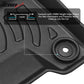 2012-2024 Ram 1500/2500/3500 Crew Cab 3D Floor Mats Carpets Liner TPE