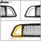 2013-2014 Ford Mustang Non-Shelby LED Light Unpainted Front Grille