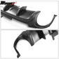 2013-2014 Ford Mustang California V2 Style PP Rear Bumper Lip Diffuser