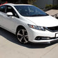 2013-2015 Honda Civic Sedan CS Style Front Bumper Lip Unpainted PU