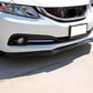 2013-2015 Honda Civic Sedan CS Style Front Bumper Lip Unpainted PU