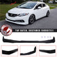 Fits 13-15 Honda Civic 4 Dr IKON Front Bumper Lip Painted