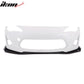 2013-2016 Scion FRS GR Style Unpainted Black Front Bumper Lip PU