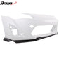 2013-2016 Scion FRS GR Style Unpainted Black Front Bumper Lip PU