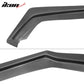2013-2016 Subaru BRZ CS Style Unpainted Black Front Bumper Lip PU