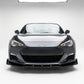 2013-2016 Subaru BRZ IKON Style Front Bumper Lip Under Chin Spoiler PU