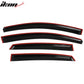 2013-2019 Nissan Sentra Slim Style Smoke Window Visor Guard Acrylic