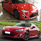 2013-2020 Scion FRS Subaru BRZ Toyota 86 J Style Side Skirts Pannel