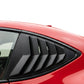 2013-2020 Subaru BRZ IKON Style Rear Window Louver Guard ABS
