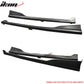 2014-2015 Honda Civic 2DR Coupe HF-P Front Bumper Lip + Side Skirts PU