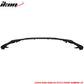 2014-2016 Lexus IS F Sport AG Unpainted Black Front Bumper Lip PU