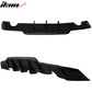 2014-2016 Lexus IS 250 IS350 W Style Rear Bumper Lip Diffuser PU