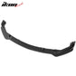 2014-2017 Infiniti Q50 Carbon Fiber Print 3PCS Front Bumper Lip PP