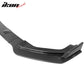 2014-2017 Infiniti Q50 Carbon Fiber Print 3PCS Front Bumper Lip PP