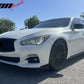 2014-2017 Infiniti Q50 Base Model T Style Front Bumper Spoiler PU