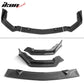 2014-2017 Infiniti Q50 Sport Model Only CF Print 3PC Front Bumper Lip