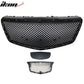 2014-2019 Cadillac CTS B Style Black Front Bumper Hood Grille ABS