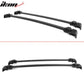 2014-2023 Jeep Renegade OE Black Top Roof Rack Cross Bar Aluminum