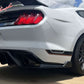 2015-2017 Ford Mustang Rear Diffuser Bumper Lip HN Style Matte Black P