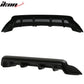 2015-2017 Lexus RC300 350 F-Sport Silkblaze Type Unpainted Diffuser PP