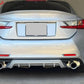 2015-2017 Lexus RC300 350 F-Sport Silkblaze Type Unpainted Diffuser PP