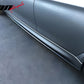 2015-2018 BMW F80 M3 Side Skirts Extention MT Style PU Unpainted Black