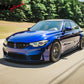 2015-2018 BMW F80 M3 Side Skirts Extention MT Style PU Unpainted Black