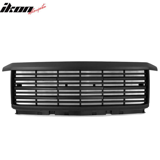 2015-2019 Chevy Silverado 2500 2500HD 3500 3500HD Black Grille Hood