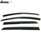 2015-2019 Volkswagen VW Golf MK7 Window Visor Mugen Style Smoke Tinted