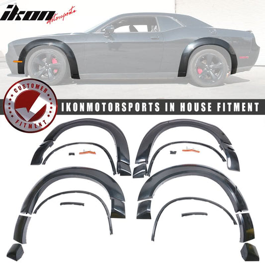 2015-2023 Dodge Challenger Hellcat Model Demon Style Fender Flares PP