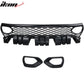 2015-2023 Dodge Charger Grill Unpainted Black Front Upper Car Grille