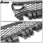 2015-2023 Dodge Charger SRT Style Black Upper Lower Grille LED Lights