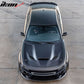 2015-2023 Dodge Charger SRT Style Car Hood Scoop Vent Black Aluminum